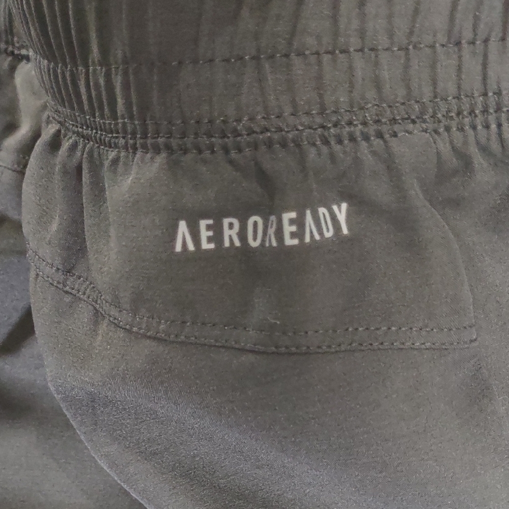 Adidas Black Athletic Shorts Lightweight Stretchy Design - Picture 12 of 17